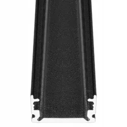 Profil Aluminiowy LED 2m nawierzchniowy SLIM Do Taśmy z Kloszem zaślepka-5904703027379
