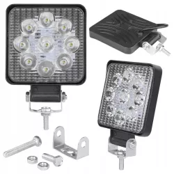 Lampa robocza LED 27W HALOGEN SZPERACZ 12V 24V-5908263380608