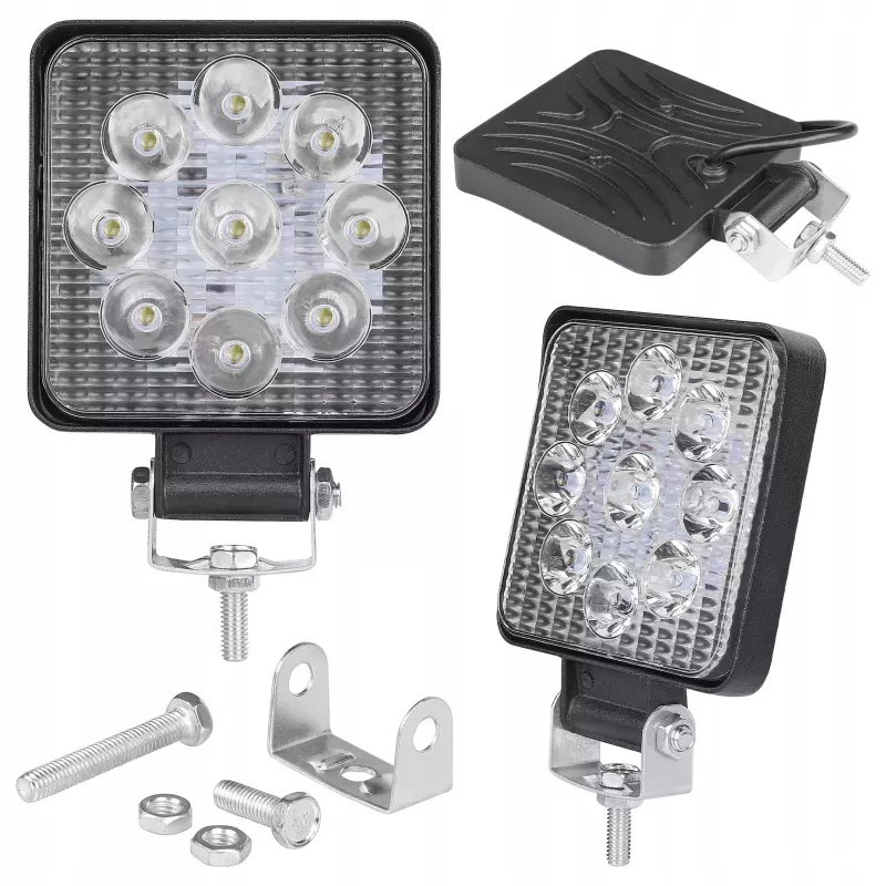 Lampa robocza LED 27W HALOGEN SZPERACZ 12V 24V-5908263380608