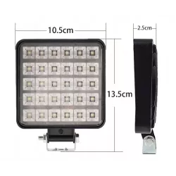 LAMPA ROBOCZA HALOGEN DALEKOSIĘŻNA SZPERACZ 12V 24V 30x LED CREE 90W-5904703015444