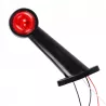Lampa obrysowa kierunkowskaz 12-24V LED biało-czerwona uniwersalna 2 szt-5904703014430