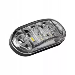 Lampa obrysowa LED 12-24V IP67 biały zimny 6000K na tira kierunkowskaz-5904703014423