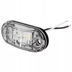 Lampa obrysowa LED 12-24V IP67 biały zimny 6000K na tira kierunkowskaz-5904703014423