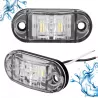 Lampa obrysowa LED 12-24V IP67 biały zimny 6000K na tira kierunkowskaz-5904703014423