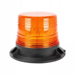 Lampa LED ostrzegawcza BŁYSKOWA KOGUT pomarańczowa na magnez-5904703014454