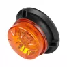 Lampa LED ostrzegawcza BŁYSKOWA KOGUT pomarańczowa na magnez-5904703014461