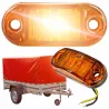 Lampa obrysowa LED 12-24V IP67 pomarańczowy na tira przyczepa kierunkowskaz-5904703014409