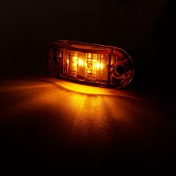 Lampa obrysowa LED 12-24V IP67 pomarańczowy na tira przyczepa kierunkowskaz-5904703014409