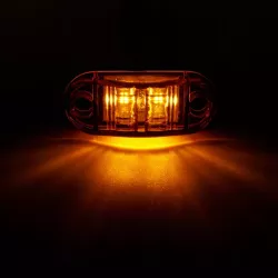 Lampa obrysowa LED 12-24V IP67 pomarańczowy na tira przyczepa kierunkowskaz-5904703014409