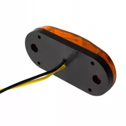 Lampa obrysowa LED 12-24V IP67 pomarańczowy na tira przyczepa kierunkowskaz-5904703014409