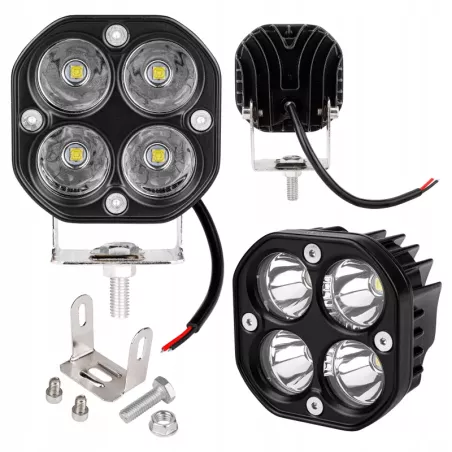 Lampa robocza 40W LED 10-60V HALOGEN SZPERACZ ŚWIATŁO OSTRZEGAWCZE-5904703021360