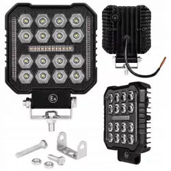 Lampa robocza LED 50W HALOGEN SZPERACZ 10-60V 16LED OSTRZEGAWCZE ŚWIATŁO-5904703021377