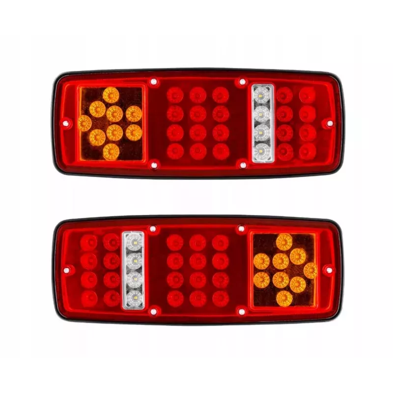 Lampa LED 4w1 Tylna Zespolona Kierunkowskaz na TIR-a Prawa + Lewa Komplet 2-5904703021421