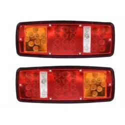 Lampa LED 4w1 Tylna Zespolona Kierunkowskaz na TIR-a Prawa + Lewa Komplet 2-5904703021421