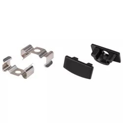 Profil Led Masterled nawierzchniowy 2m czarny czar-5904703027416