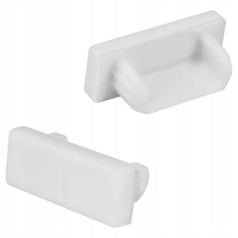 Zaślepka do profilu LED PCV SLIM Master LED pełna biała-5904703027911