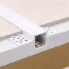 Profil LED PCV Do Płyt GK Gipsowych 12mm Wpuszczany Regips 2m klosz-5904703027904