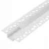Profil LED PCV Do Płyt GK Gipsowych 12mm Wpuszczany Regips 2m klosz-5904703027904