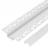 Profil LED PCV Do Płyt GK Gipsowych 12mm Wpuszczany Regips 2m klosz-5904703027904