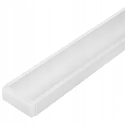 Profil PCV do taśm LED 8 10 mm SLIM + Klosz 1m biały mleczny-5904703027881