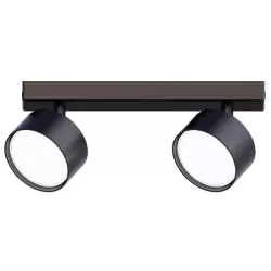 Kinkiet GX53 LED Capris ruchomy x2 czarny-5904703029595