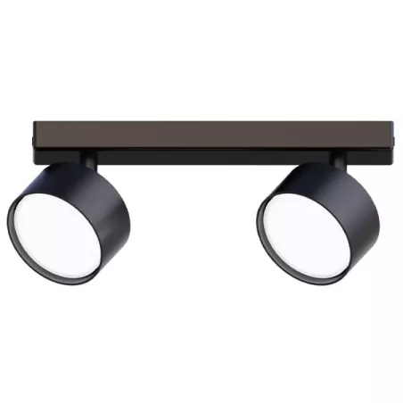 Kinkiet GX53 LED Capris ruchomy x2 czarny-5904703029595