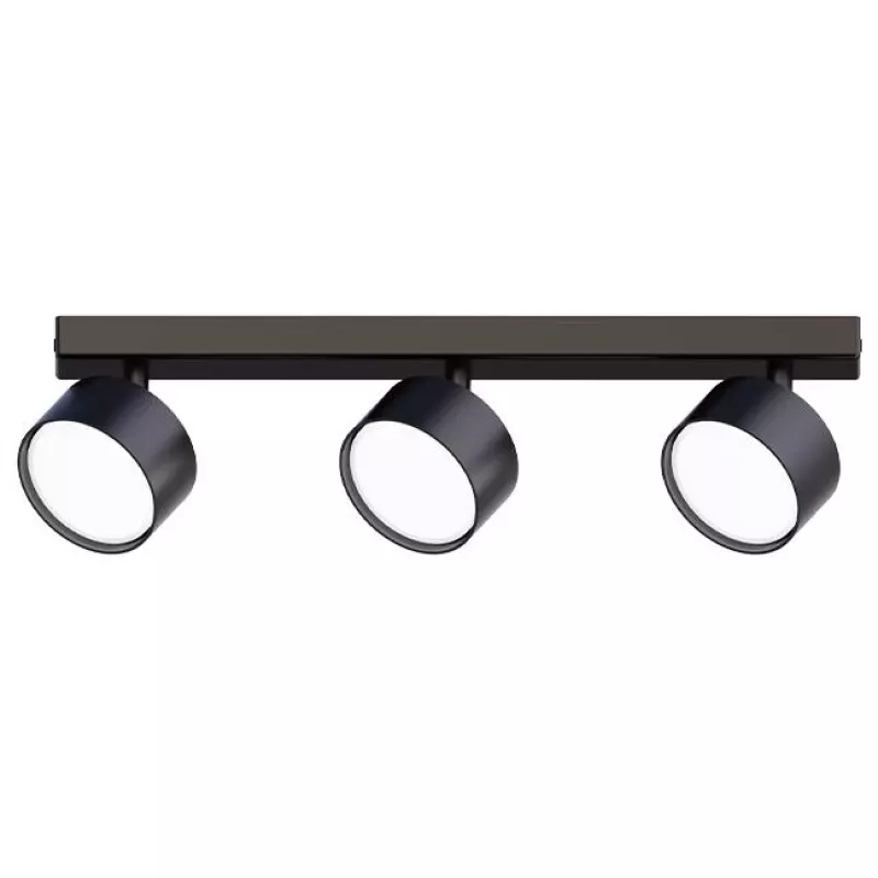 Kinkiet GX53 LED Capris ruchomy x3 czarny-5904703029625