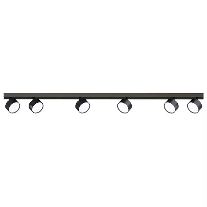 Kinkiet GX53 LED Capris ruchomy x6 czarny-5904703029656