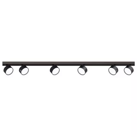 Kinkiet GX53 LED Capris ruchomy x6 czarny-5904703029656
