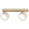 Kinkiet GX53 LED Capris ruchomy x2 beżowy+złoty-5904703029618