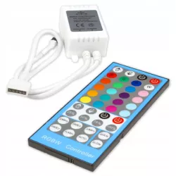 Sterownik Kontroler RGBW PILOT do taśm LED IR 12V na podczerwień-5908263380264