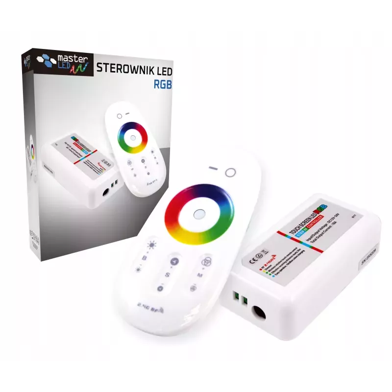 STEROWNIK kontroler TAŚM LED RGB RF RADIOWY PILOT-5903002039458