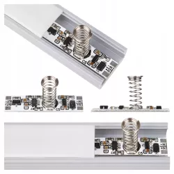 Włącznik do profilu LED dotykowy ściemniacz 12/24V sterownik-5904703020974