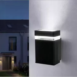 Kinkiet zewnętrzny GU10 lampa ogrodowa zewnętrzna elewacyjna ścienna LED-5908263383548