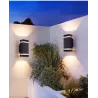 Kinkiet zewnętrzny lampa ogrodowa zewnętrzna elewacyjna ścienna GU10 LED-5908263383555