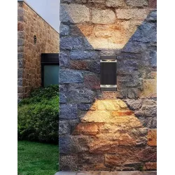 Kinkiet zewnętrzny lampa ogrodowa elewacyjna ścienna wodoszczelna 2x GU10-5904703002345