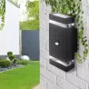 Kinkiet zewnętrzny CZUJNIK RUCHU lampa ogrodowa zewnętrzna ścienna GU10 LED-5904703010210