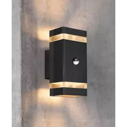 Kinkiet zewnętrzny CZUJNIK RUCHU lampa ogrodowa zewnętrzna ścienna GU10 LED-5904703010210