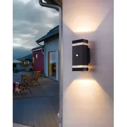 Kinkiet zewnętrzny CZUJNIK RUCHU lampa ogrodowa zewnętrzna ścienna GU10 LED-5904703010210