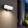 Kinkiet solarny zewnętrzny LED lampa ogrodowa CZUJNIK RUCHU elewacyjna-5904703029779