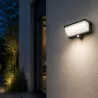 Kinkiet solarny zewnętrzny LED lampa ogrodowa CZUJNIK RUCHU elewacyjna-5904703029779