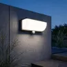 Kinkiet solarny zewnętrzny LED lampa ogrodowa CZUJNIK RUCHU elewacyjna-5904703029779