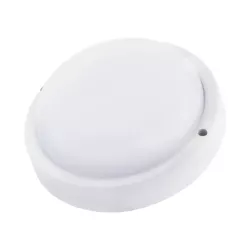 Lampa Sufitowa Plafon LED 12W czujnik ruchu ŚCIENNA do piwnicy czarna IP54-5903002033272