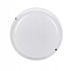 Lampa Sufitowa Plafon LED 12W czujnik ruchu ŚCIENNA do piwnicy czarna IP54-5903002033272