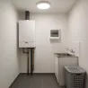 Lampa Sufitowa Plafon LED 12W czujnik ruchu ŚCIENNA do piwnicy czarna IP54-5903002033272