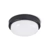 PLAFON NATYNKOWY OKRĄGŁY MAKS 12W CZARNY 4500K-5904703002307