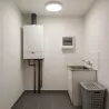 Lampa Sufitowa Plafon LED 18W OPRAWA ŚCIENNA PANEL do piwnicy czarna IP54-5904703007814
