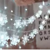 LAMPKI CHOINKOWE ŚWIĘTA GWIAZDKI 20 LED ŁAŃCUCH ŚWIATEŁKA ŚNIEŻYNKI ZIMNY-5904703003045
