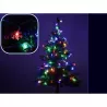 Lampki choinkowe LED 10 2m kolorowe gwiazdki na baterie - 5904703003021