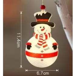 Zawieszka LED świąteczna 11,5cm typ 1 b.ciepła 270-5904703003205